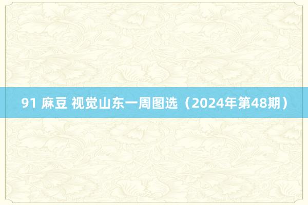 91 麻豆 视觉山东一周图选（2024年第48期）