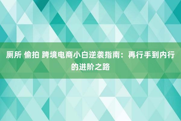 厕所 偷拍 跨境电商小白逆袭指南：再行手到内行的进阶之路