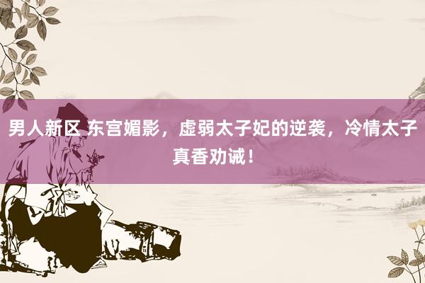 男人新区 东宫媚影，虚弱太子妃的逆袭，冷情太子真香劝诫！